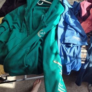 Victoria's Secret PINK Teal Hoodie